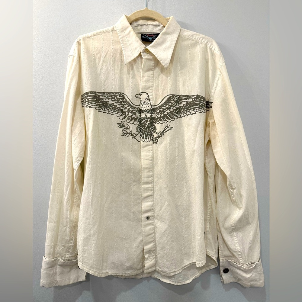 Mens Fender button down shirt